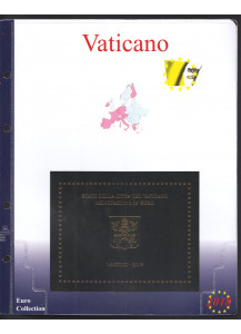 2018 Master Phil Foglio + Tasca per Divisionale Vaticano 8 monete ufficiale